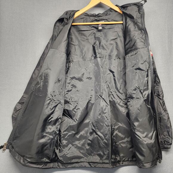 Vintage Ralph Lauren Polo Jeans Co Jacket Windbreaker Mens Large Black Hong Kong - Picture 3 of 10